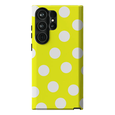 Yellow Polka Dot Case Phone Case